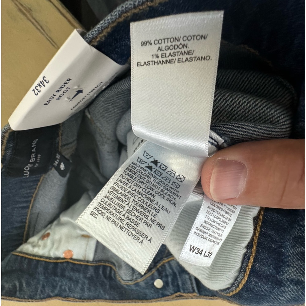Lucky Brand Easy Rider Boot Cut Jeans - Picture 6 of 8